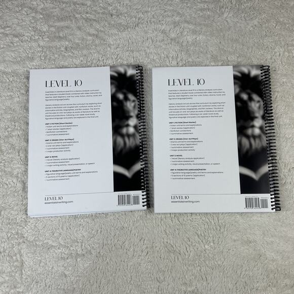 Essentials In Writing & Literature Books Level 10 Student, Resource, Teacher EIW - Picture 8 of 11